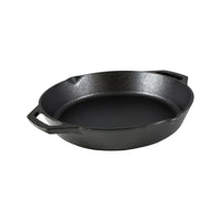 Lodge Cast Iron Dual Handle Pan 12 in. Black