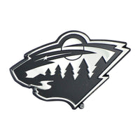 NHL - Minnesota Wild 3D Chromed Metal Emblem