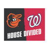 MLB House Divided - Orioles / Nationals House Divided Rug