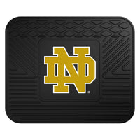 Notre Dame Back Seat Car Mat - 14in. x 17in.