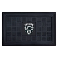 NBA - Brooklyn Nets Heavy Duty Door Mat - 19.5in. x 31in.