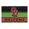 University of Oklahoma Rubber Door Mat - 18in. x 30in.