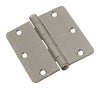 National Hardware 3-1/2 in. L Satin Nickel Door Hinge 1 pk