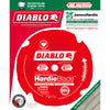 Diablo HardieBlade 7-1/4 in. D X 5/8 in. Polycrystalline Diamond Tipped Fiber Cement Blade 4 teeth 1