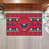 NHL - Washington Capitals Holiday Sweater Rug - 19in. x 30in.