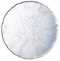 Dessert Plate, Floral Leaf, 7.25-In. (Pack of 12)