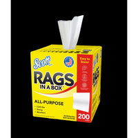 Scott Paper Rags 12 in. W X 10 in. L 200 pc