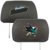 NHL - San Jose Sharks Embroidered Head Rest Cover Set - 2 Pieces