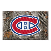 NHL - Montreal Canadiens Camo Rubber Scraper Door Mat