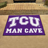 Texas Christian University Man Cave Rug - 34 in. x 42.5 in.