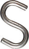 National Hardware Silver Stainless Steel 3 in. L Open S-Hook 145 lb 1 pk