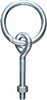 National Hardware Small Zinc-Plated Silver Steel 3-3/4 in. L Ring with Eye Bolt 160 lb 1 pk