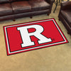 Rutgers University 4ft. x 6ft. Plush Area Rug