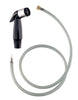 PlumbCraft For Universal Black Faucet Sprayer with Hose