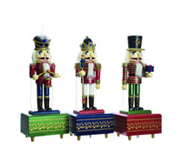 Decoris Assorted Firwood Nutcracker 12 in.