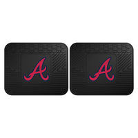 MLB - Atlanta Braves Back Seat Car Mats - 2 Piece Set