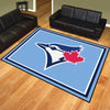 MLB - Toronto Blue Jays Light Blue 8ft. x 10 ft. Plush Area Rug