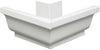 Amerimax 5 in. H x 7.25 in. W x 5 in. L White Aluminum K Outside Miter (Pack of 10)