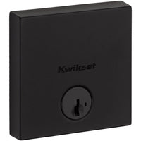 258 SQT 514 SMC 6AL RCS K3 Downtown 1-Cyl Deadbolt with SC1 Keyway - Matte Black