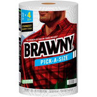 Brawny Pick-A-Size Paper Towels 240 sheet 2 ply 1 pk (Pack of 6)