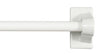 Kenney White Cafe Rod 8 in. L X 14 in. L