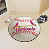 MLB - St. Louis Cardinals Retro Collection Baseball Rug - 27in. Diameter - (1976)