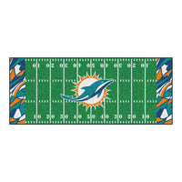 NFL - Miami Dolphins XFIT Field Runner Mat - 30in. x 72in.