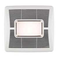 Broan-Nutone Flex Series 110 CFM 1.3 Sones Bathroom Exhaust Fan with Light