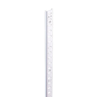 Knape & Vogt White Steel Heavy Duty Shelf Bracket 48 in. L 250 lb.