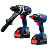 Bosch 18 V Cordless Brushless 2 Tool Hammer Drill and Impact Driver Kit