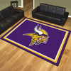 NFL - Minnesota Vikings 8ft. x 10 ft. Plush Area Rug