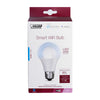 Feit LED Smart A19 E26 (Medium) Smart-Enabled Smart WiFi LED Bulb Daylight 60 Watt Equivalence 1 pk