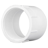 Charlotte Pipe Schedule 40 3 in. Hub X 3 in. D FPT PVC Pipe Adapter 1 pk