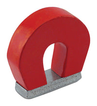 Magnet Source 1 in. L X 1.126 in. W Red Horseshoe Magnet 2 lb. pull 1 pc