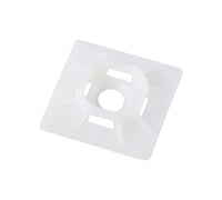 Gardner Bender 1 in. L White Cable Tie Mounting Base 5 pk