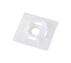 Gardner Bender 1 in. L White Cable Tie Mounting Base 5 pk