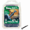 Teks No. 10  x 1-7/16 in. L Phillips Flat Head Zinc-Plated Steel Construction Screws 100 pk