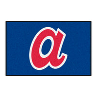 MLB - Atlanta Braves Retro Collection Rug - 19in. x 30in. - (1974)