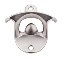 National Hardware Satin Nickel Zinc Manual Bottle Opener (Pack of 5).