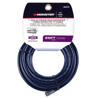 Monster Cable Just Hook It Up 25 Ft. Weatherproof Video Coaxial Cable (Pack Of 6)