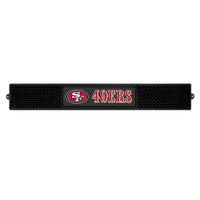 NFL - San Francisco 49ers Bar Mat - 3.25in. x 24in.