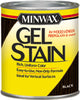 Minwax Transparent Low Luster Black Oil-Based Gel Stain 0.5 pt.