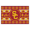 University of Southern California Holiday Sweater Rug - 19in. x 30in.