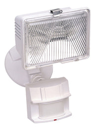 Heath Zenith Motion-Sensing Hardwired Halogen White Security Light