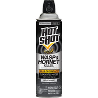 Hot Shot Aerosol Wasp and Hornet Killer 14 oz (Pack of 12)