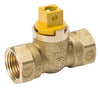 BK Products ProLine 1/2 in. Brass FIP Gas Ball Valve