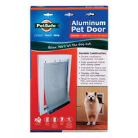 PetSafe 15.625 in. H X 10.75 in. W Aluminum Pet Door