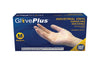 Ammex Gloveworks Vinyl Disposable Gloves Medium Clear Powder Free 100 pk