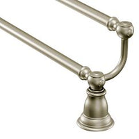 BRUSHED NICKEL 24" DOUBLE TOWEL BAR