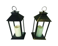 Infinity LED Glass Flameless Lantern with Remote Assorted (Pack of 6)